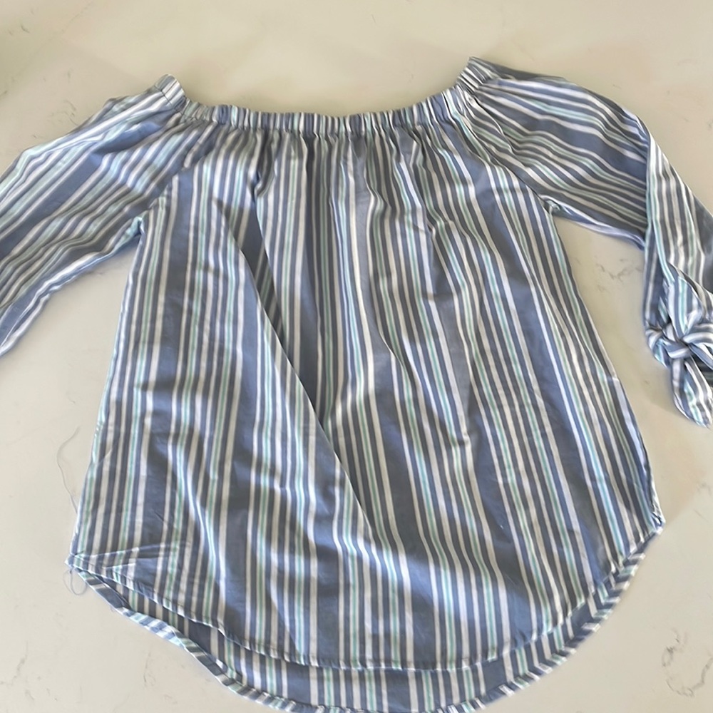 Off the shoulder blouse